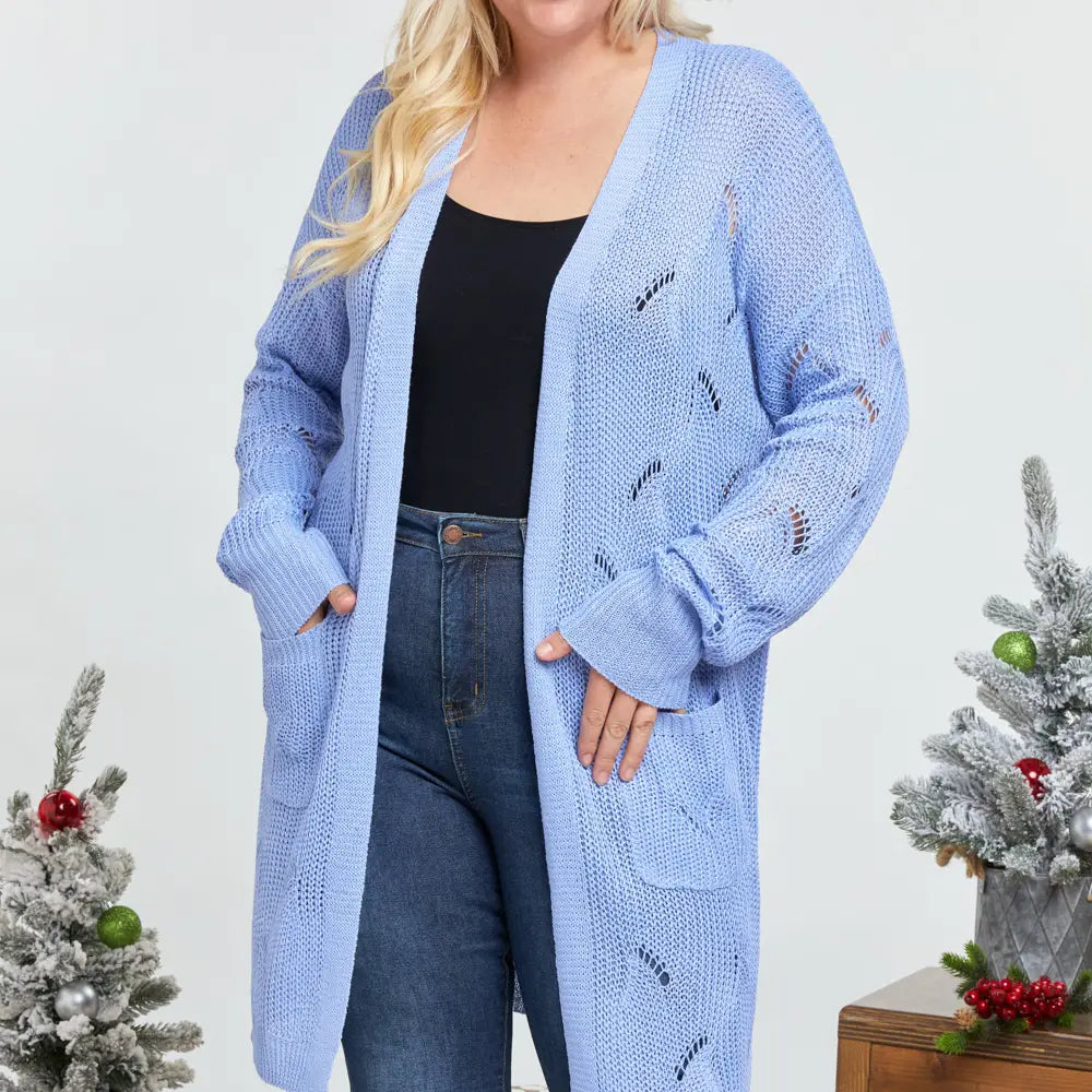 Cozy Knit Longline Cardigan