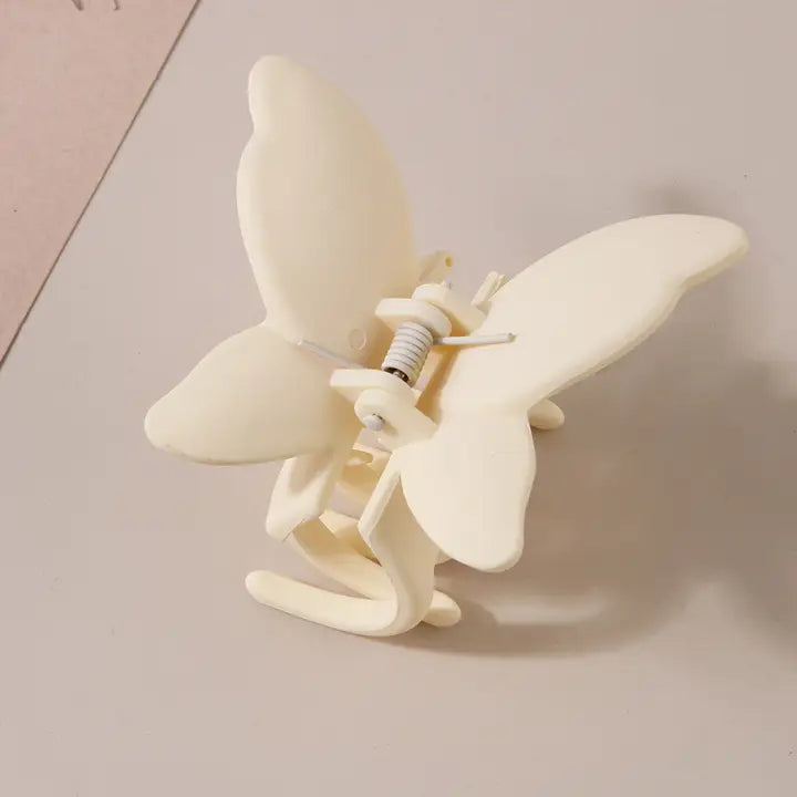 Matte Butterfly Claw Clips