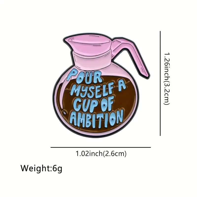 Cup of Ambition Enamel Pin