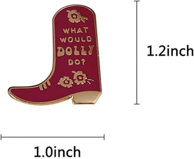 What Would Dolly Do Pin