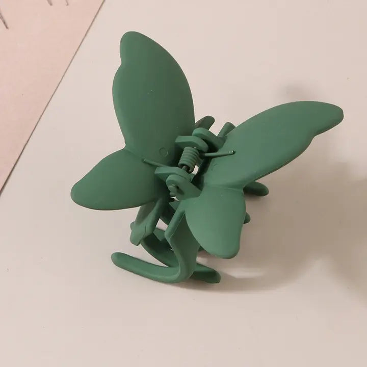 Matte Butterfly Claw Clips