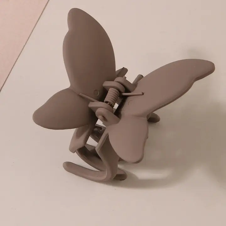 Matte Butterfly Claw Clips