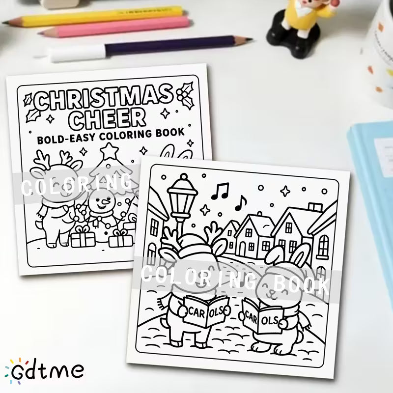 Christmas Cheer Coloring Book