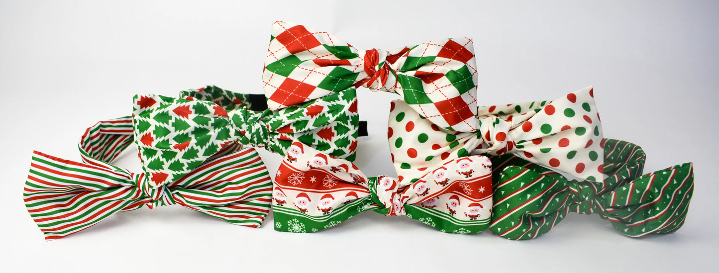 Christmas Bow Headband