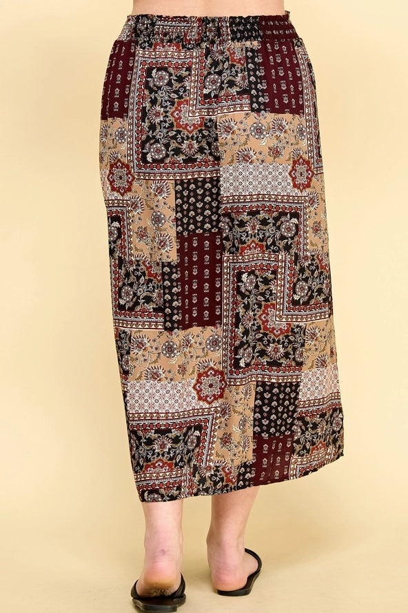 Boho Quilted Skirt