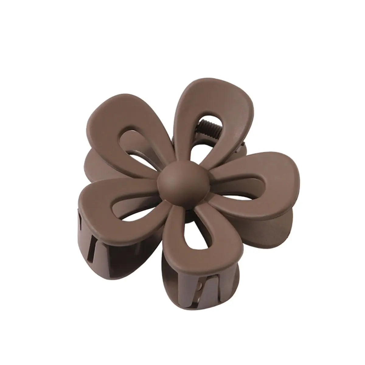 Slotted Flower Claw Clips