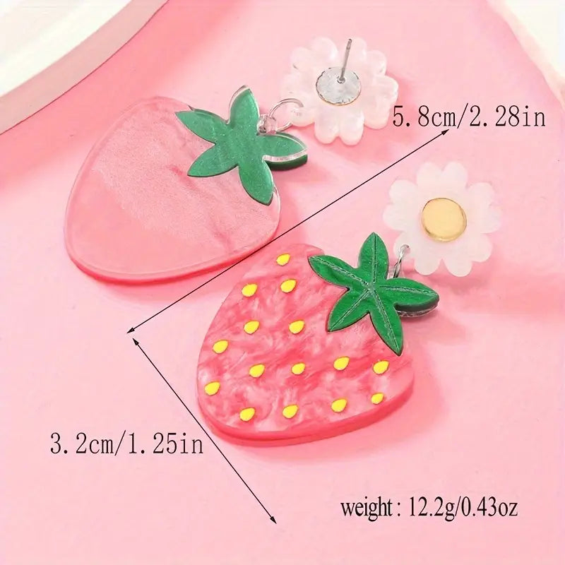 Strawberry Earrings