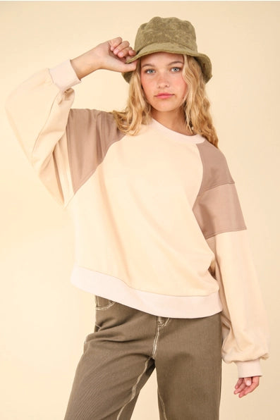 Color Block Sweatshirt