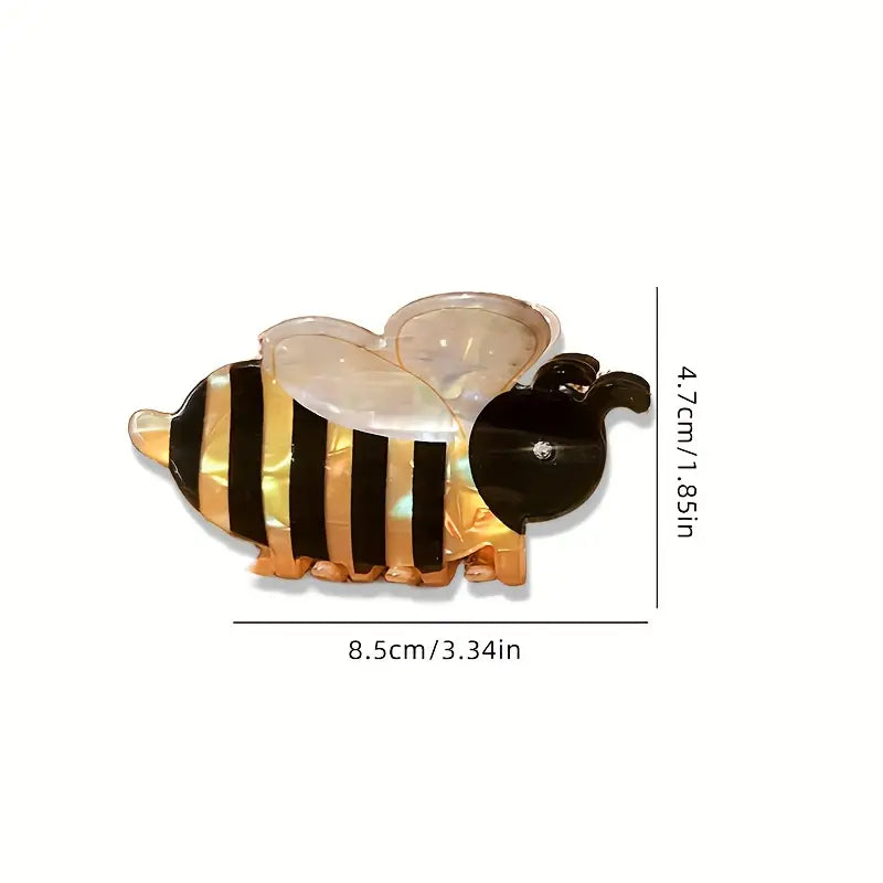 Large Bumblebee Claw Clip
