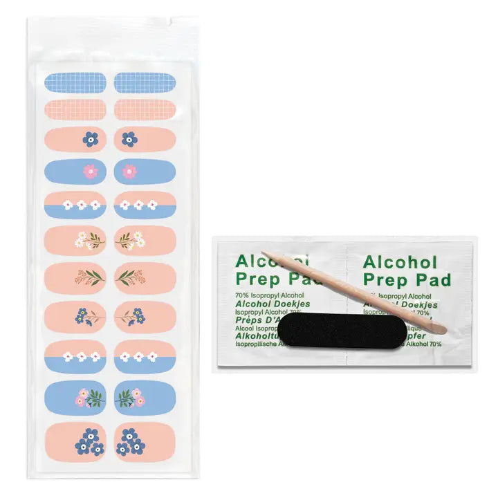 Pretty Petals Mani Nail Wrap Kit