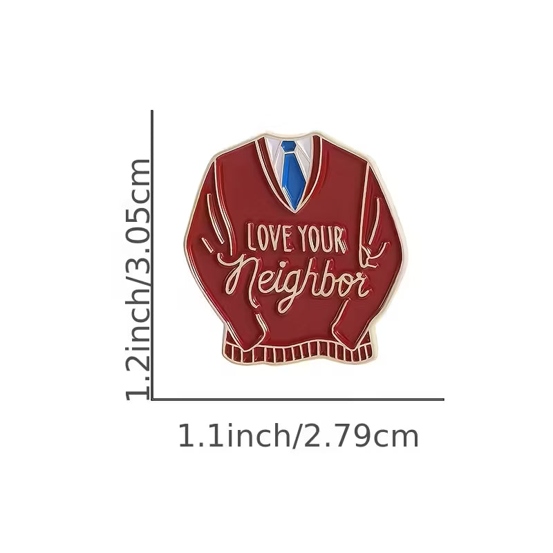 Love Your Neighbor Enamel Pin