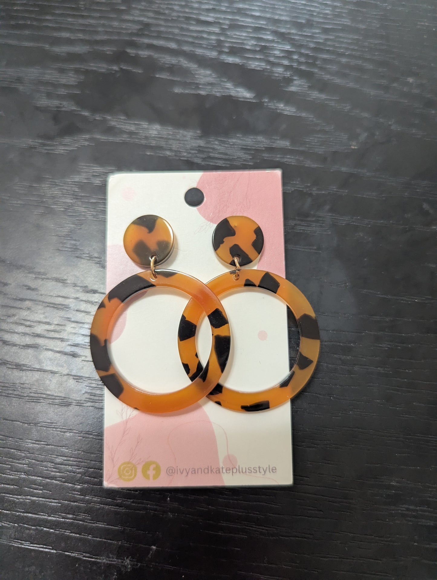 Tortoise Shell Earrings