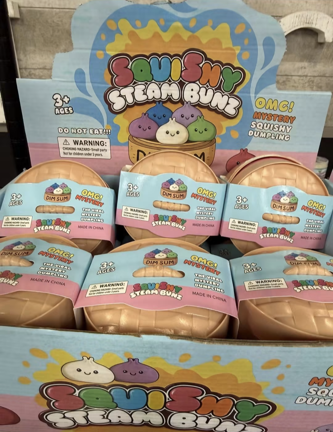 Squishy Steam Bunz Toy
