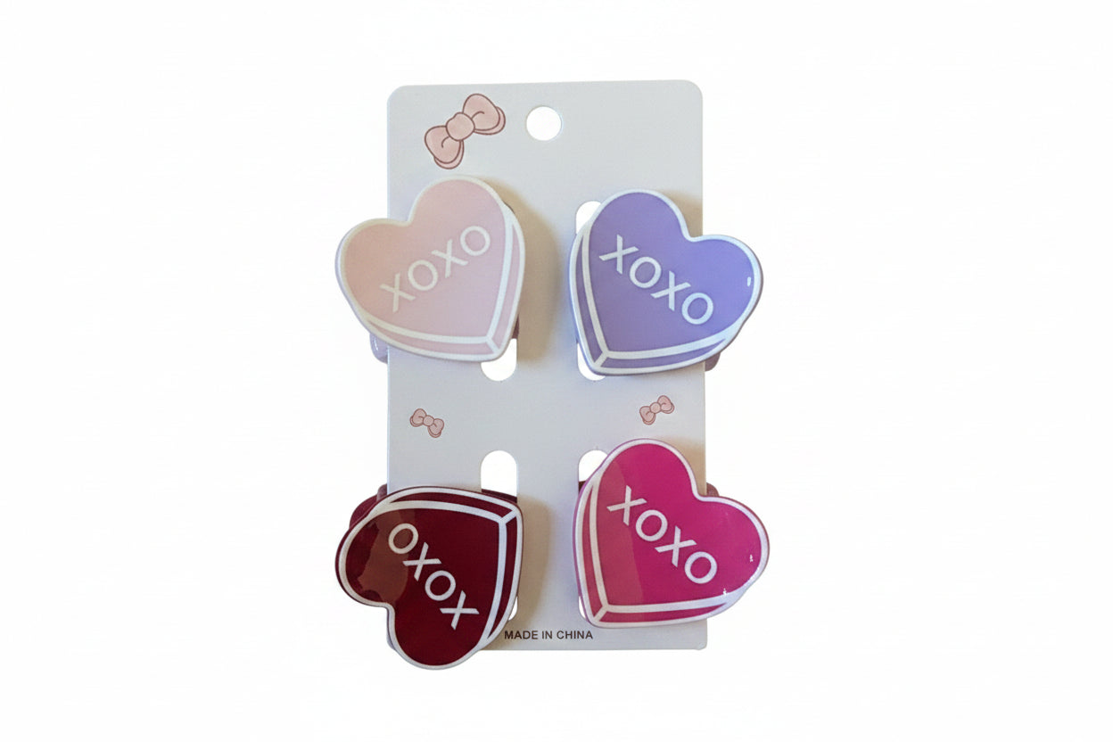 XOXO Claw Clips
