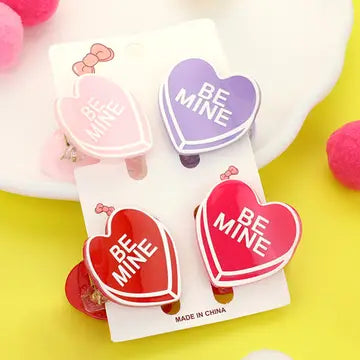Be Mine Claw Clips