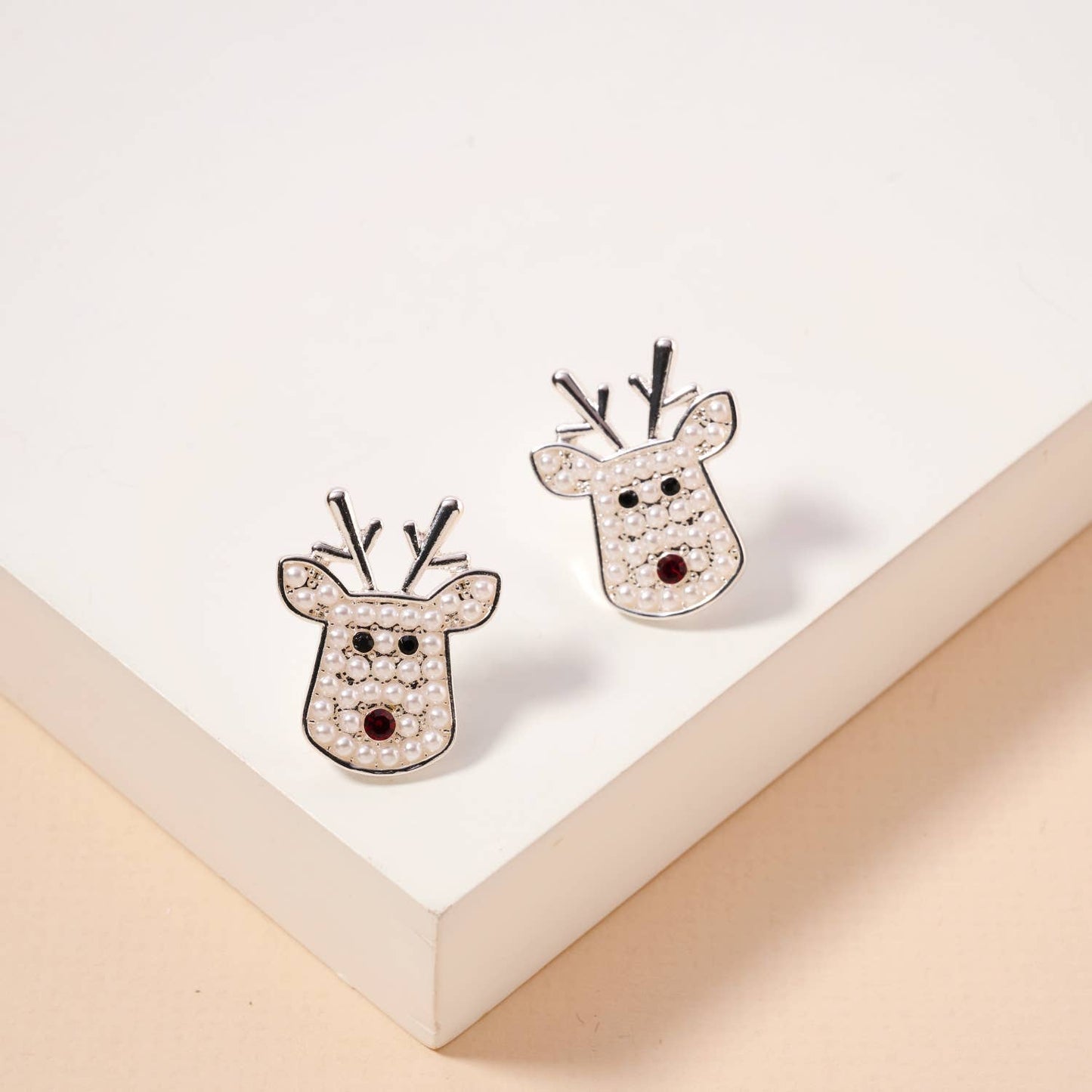 Christmas Rudolph Stud Earrings