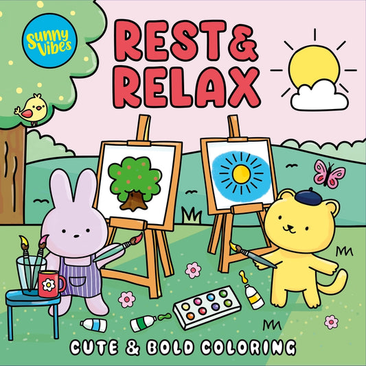 Rest & Relax Coloring Book
