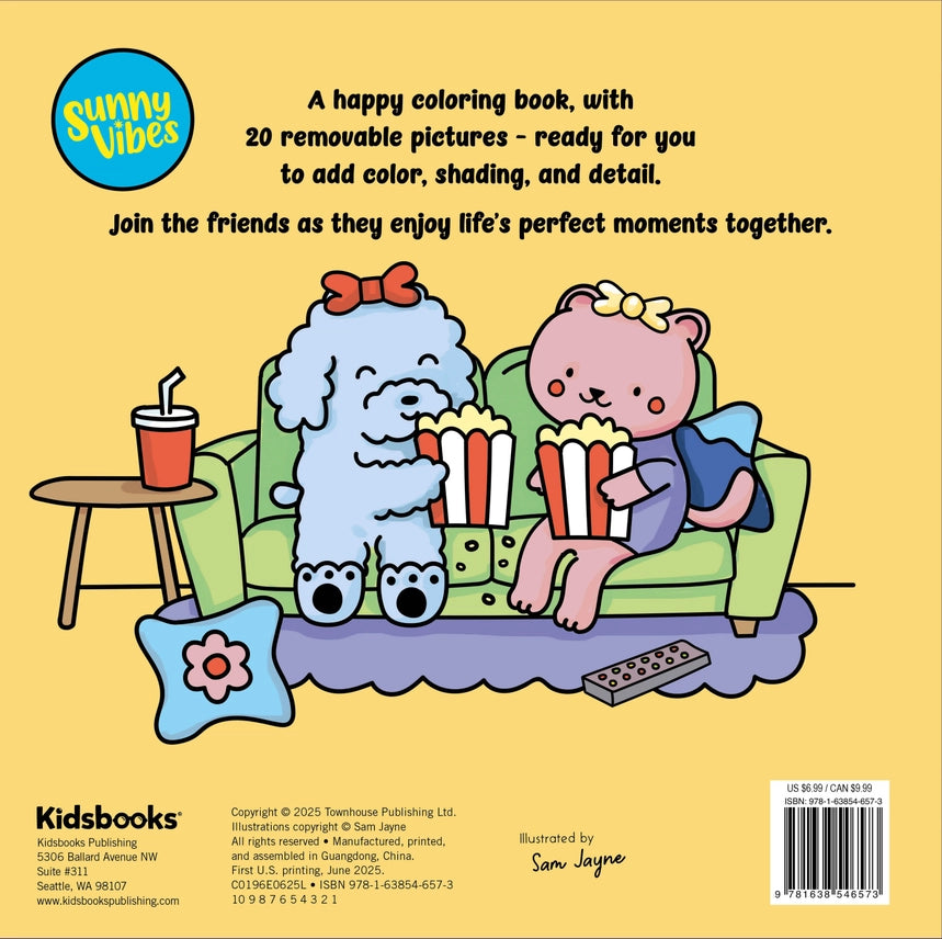 Comfy & Cozy Coloring Book
