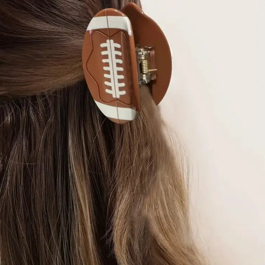 Medium Football Claw Clip