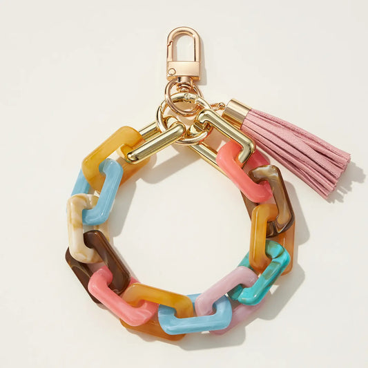 Glossy Resin Keychain