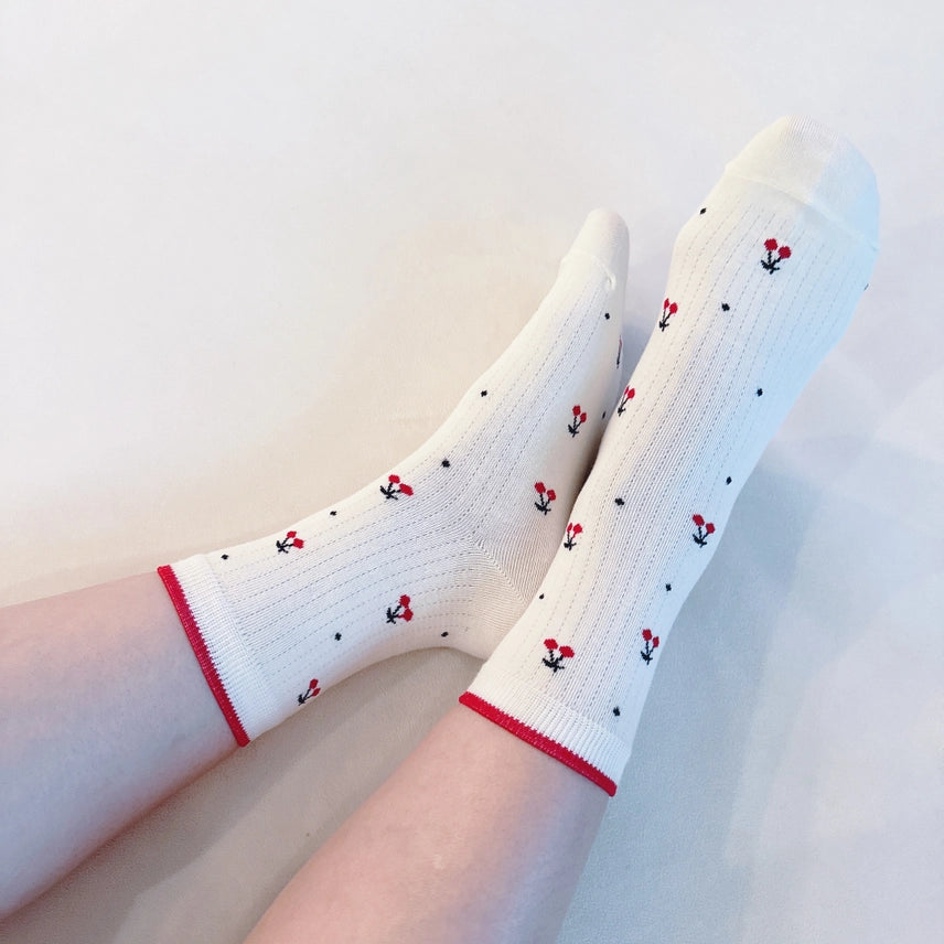 Cherry Socks