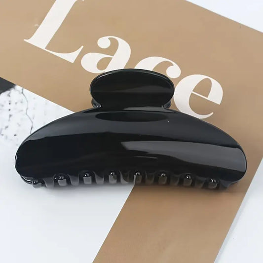 Black Sleek Claw Clip