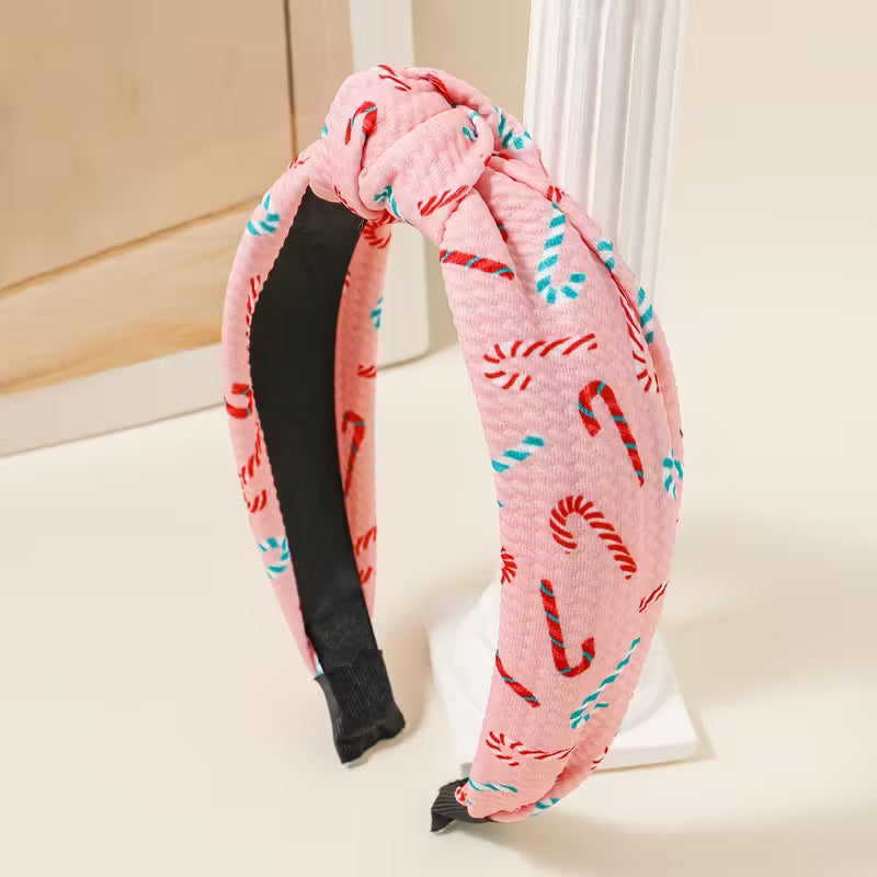 Holiday Print Headbands