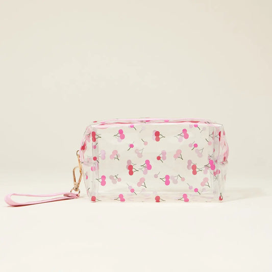 Cherry Cosmetic Bag