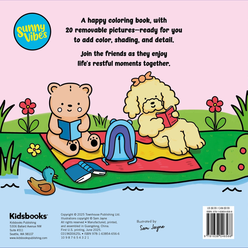 Rest & Relax Coloring Book