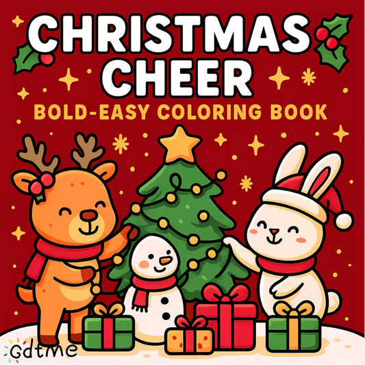 Christmas Cheer Coloring Book
