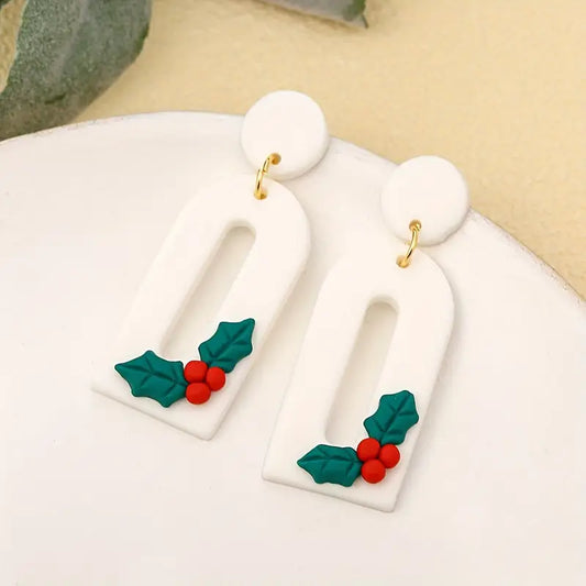 Holly Clay Earrings