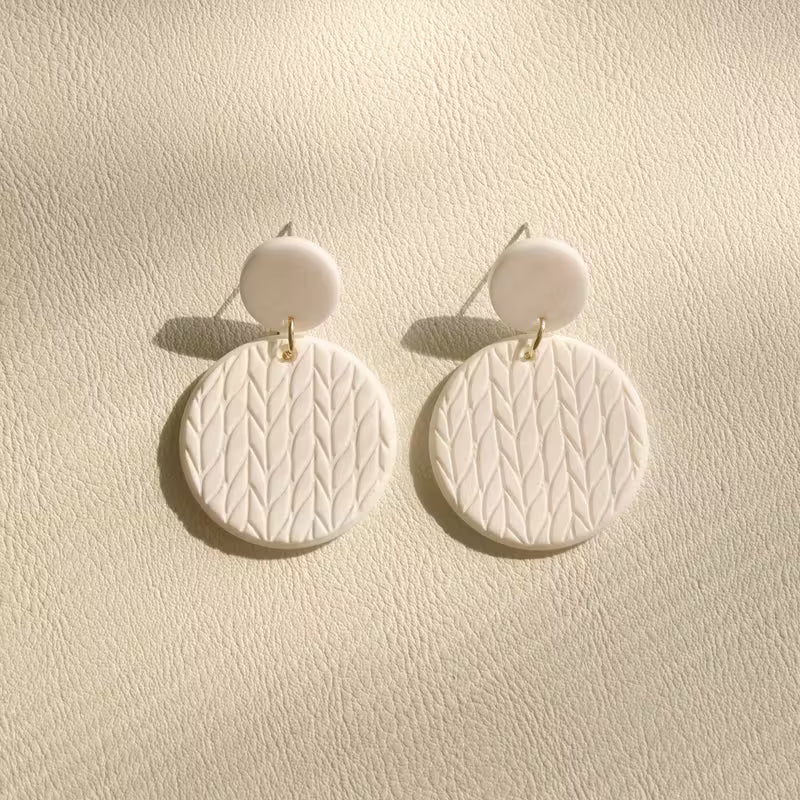 Cozy Knit Earrings