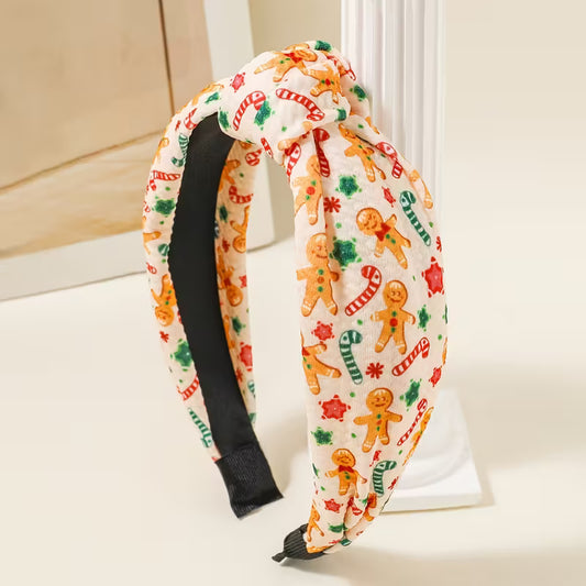 Holiday Print Headbands