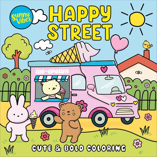 Happy Street Coloring Book