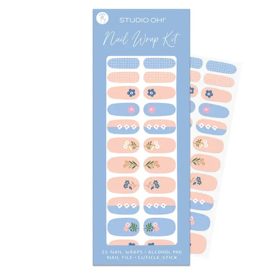 Pretty Petals Mani Nail Wrap Kit