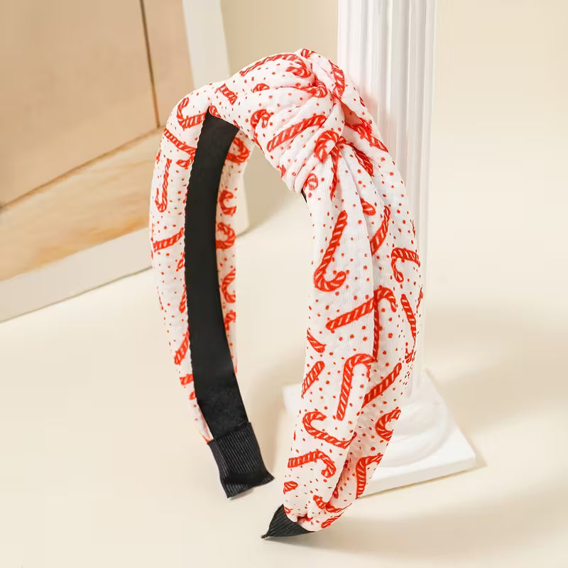 Holiday Print Headbands