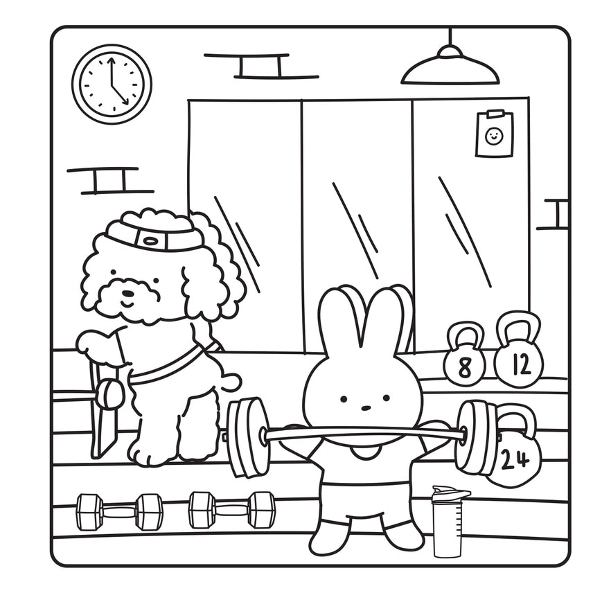 Comfy & Cozy Coloring Book
