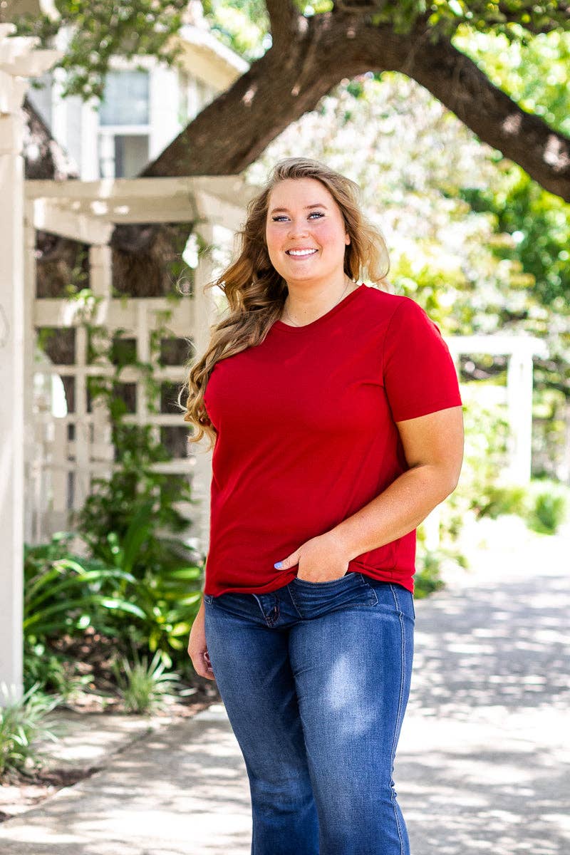 Basic Red Tee