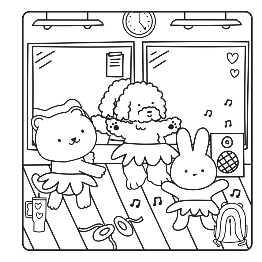 Rest & Relax Coloring Book