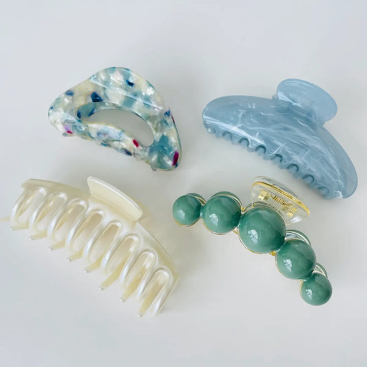 Oceanfront View Coastal Claw Clips