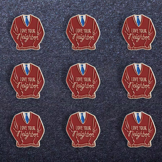 Love Your Neighbor Enamel Pin