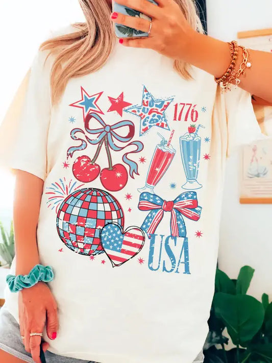 Retro USA Tee