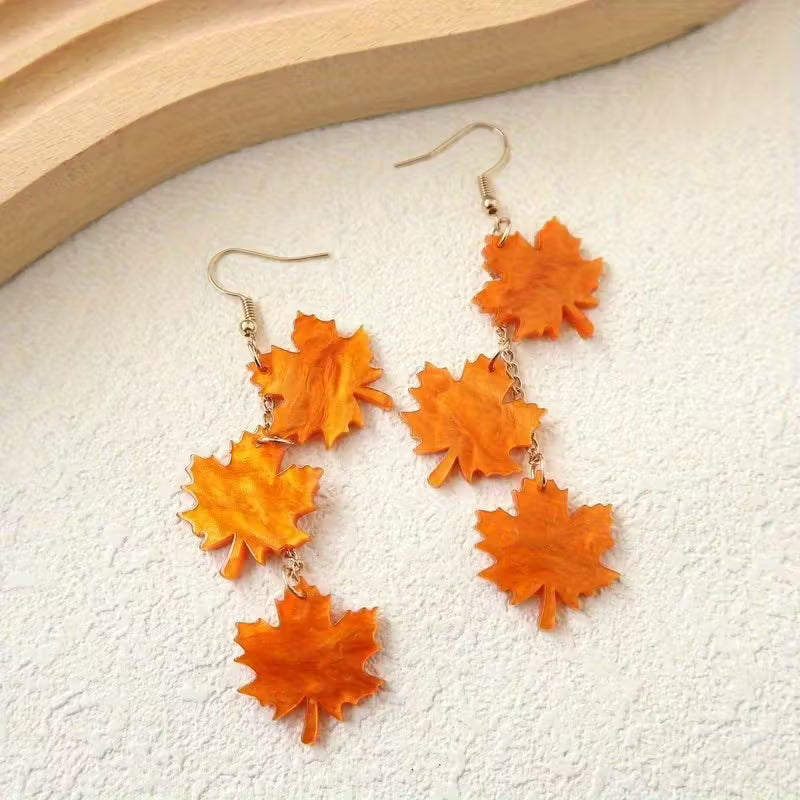 Maple Leaf Earrings