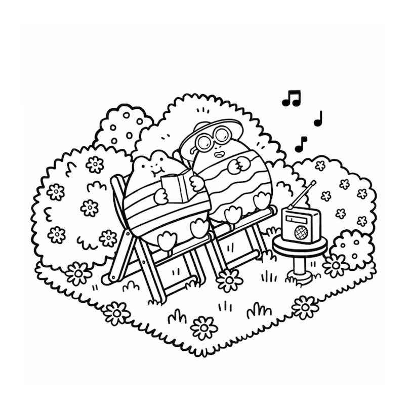 Cozy Gardens Coloring Book