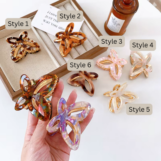 Hollow Butterfly Hair Clip