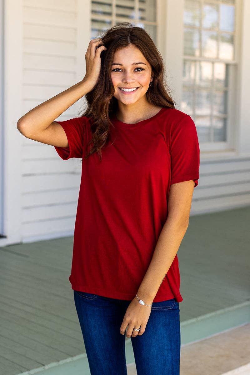 Basic Red Tee