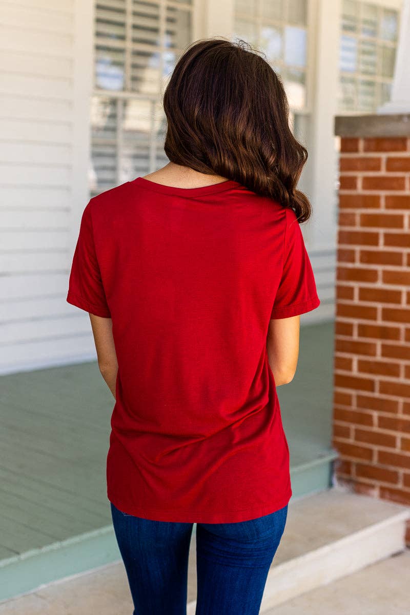 Basic Red Tee