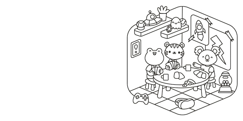 Cozy Days Coloring Book