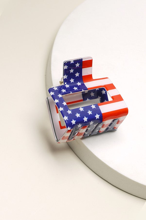 4th of July Claw Clips