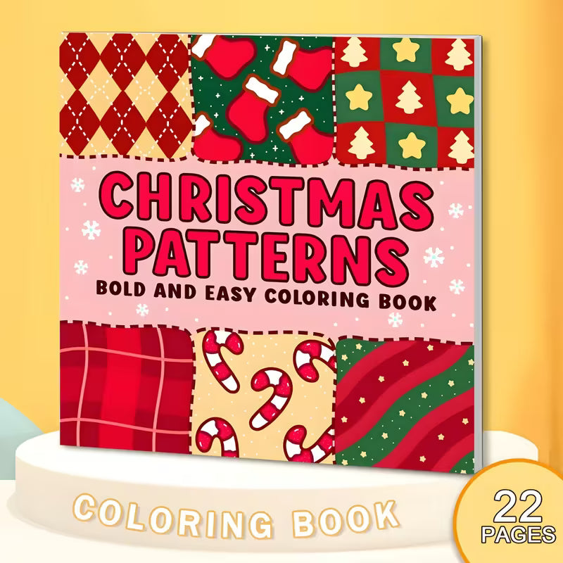 Christmas Patterns Coloring Book
